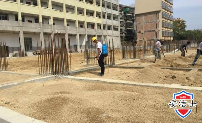 临高学校机关防治白蚁